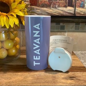 Teavana 10oz Ceramic Tumbler Lilac NEW